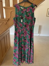 Hobbs Carly Floral Midi Dress