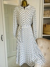 Hobbs Leona Polka Dot Ivory