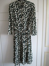 HOBBS GREEN SPOTTED DRESS SIZE