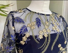 Stunning HOBBS Gold/Navy