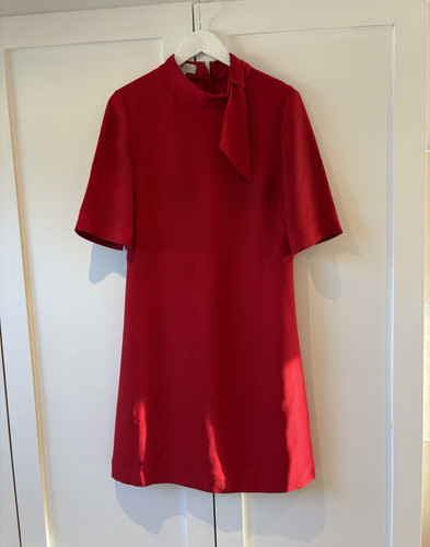 Hobbs red shift dress - red, 10