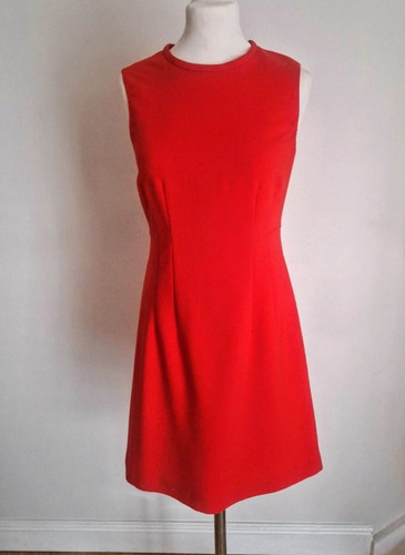 Hobbs red sleeveless shift - hobbs,