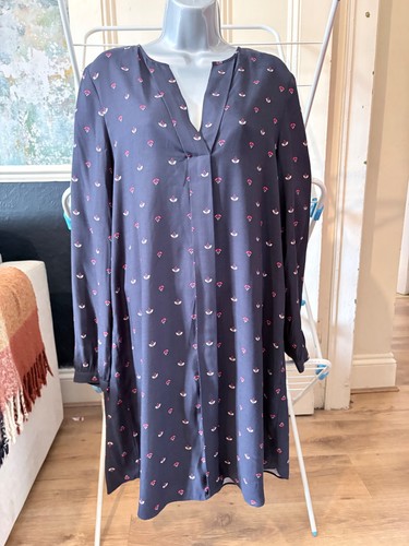 Hobbs london navy - blue, print