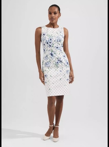 Hobbs fiona ivory blue multi - fiona,